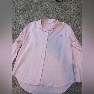 Crown and Ivy Pink Oxford Shirt